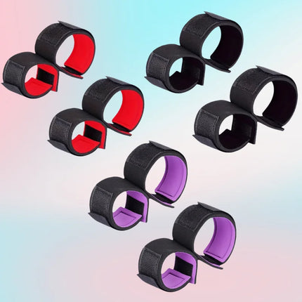 Female Handcuffs Ankle Restraints Adjustable Sex Toys Soft Material Bondage for Couples Adult Games