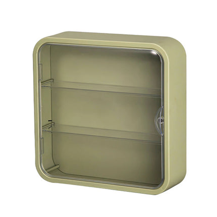 3-layer blind box storage display rack, transparent wall mounted cabinet, handmade doll frame, plush toy, Bubble Mart display bo