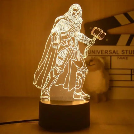 Anime Star Wars 3d Night Light LED Cute Baby Yoda Action Figures Model Table Lamp Cool Toys Children Boys Girls Birthday Gifts