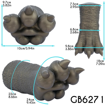 GEEBA Five Different Types Of Male Masturbators With Animal Claws Soft Silicone Onahole Pocket Pussy Stroker For Men18+ Sex Toys