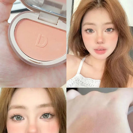AimAnpu Monochrome Honey Powder Blusher High Gloss Natural Brightening Rouge Setting Cream