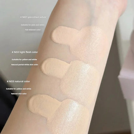 Refreshing Concealer Makeup Holding Air Cushion Matte Naked Color Makeup Holding Girl Formal/Replace