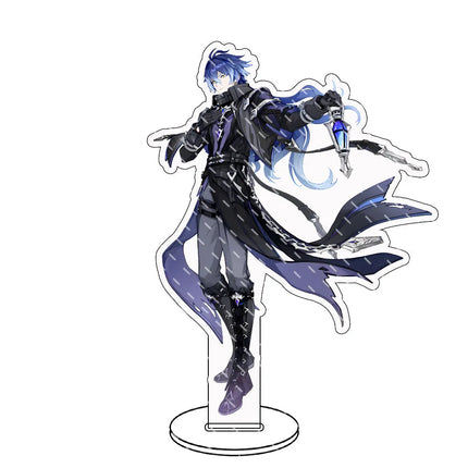Genshin lmpact Anime Figure Acrylic Stand Lauma Flins Aino Ineffa Model Plate 1pc Desk Decor Standing Sign Game Fans Gifts Key