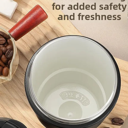 Large Capaci Cerc Inner Lid Insulated Mug Portable Car Coffee Cup Sports Water Bottle Fem High Aesthetic Value