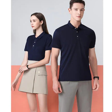 2025 New Fashionable Customized Polo Shirt, Suitable for Both Men and Women, Personalized Logo, Suitable for Business