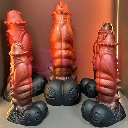 Monsters Dildo S-XXL Huge Anal Dildos with Suction Cups Silicone Fake Penis Vaginal Anal Plug 18+ Sex Toys for Women/Men
