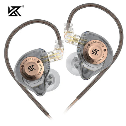 KZ EDX PRO X Dynamic Drive Earphone HIFI Bass Earbud DJ Sport Music Cancelling Headsets