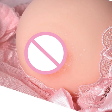 Artificial Chest Fake TPE Breast Toys Men Masturbator Stress Squeeze Ball Soft Toy Pocket Pussy Adult Products