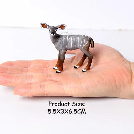 Realistic Farm Animal Shropshires Merino Sheep Goat Argali Antelope Gazella Waterbuck Model Figures Birthday Christmas Toys Gift