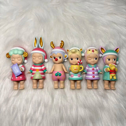 Sonny Angel Mini Figure Christmas Series  Sold as a set  No box No bag  Blind Box