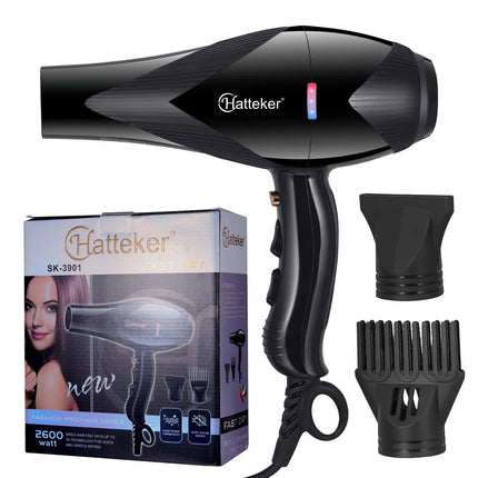 6-Level Professional Hair Dryer Salon Industrial Grade Quick Drying High Temperature Hair Styling Tool Barbecue for Home
