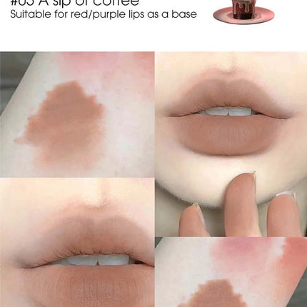 Light sweet and soft fog lipliner outlines the lip shape, lasting, not easy to fade, not take off makeup, nude pink lip liner