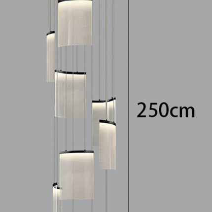 Modern home decor led lights pendant light lamps forstaircase Chandeliers for living room hanging light indoor lighting