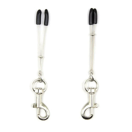 Metal Nipple Clamp Labia Clip Stimulation Massager Bdsm Bondage Sex Products with Metal Chain for Women Fetish to Breast