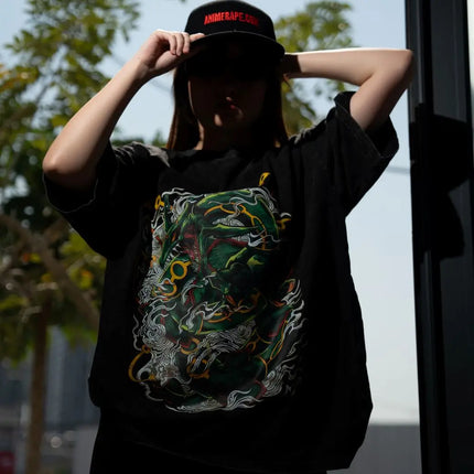 Pokemon Rayquaza Vintage T-Shirt Anime Graphic Tee Men's 2026 Summer Fashion Tee Oversize Street Tops Harajuku Y2K Clothing