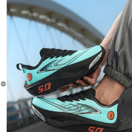 Unisex 2025 Full Carbon Plate Running Shoes Professional Marathon Racing Lightweight Bounce Cushion Breathable Sports Sneakers