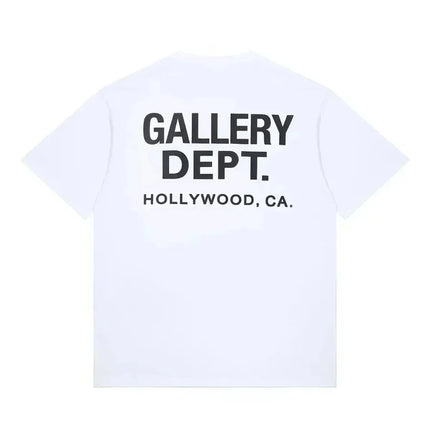 2026 New Men's GALLERY DEPT T-shirt Printed Large Cotton Street Wear T-shirt Summer Casual Short Sleeve Top Trendy High Quality