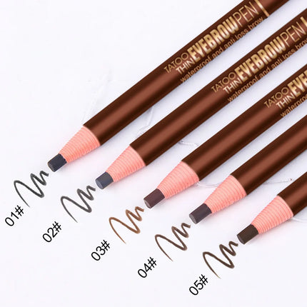 Professional Micro Brow Pencil Shaper Brow Pencil Sharpener Long-Lasting Effect Beakshaped Sculpting Tool Eyebrow Pencil