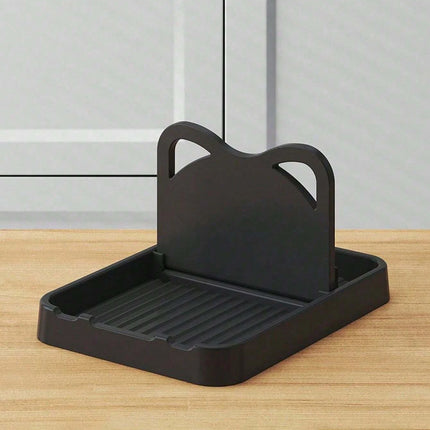 1/2pcs Multifunctional Pan Pot Lid Holder Stand Pan Pot Cover Rack Spoon Rest Pot Lid Spatula Spoon Storage Shelf Kitchen Tools