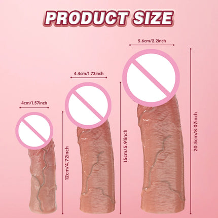 Sex Toys Women's Realistic Big Dildo Jelly Dildo Women Anal Huge Dildo Sex Toys Clitoris Double Penetration Masturbators 18