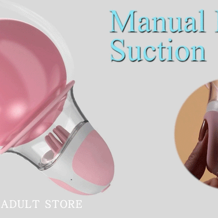 Breast Enlargement Suction Vibrator Rotating  Tongue Licking Vacuum Pump chest Massager Nipple Stimulation Masturbator Sex