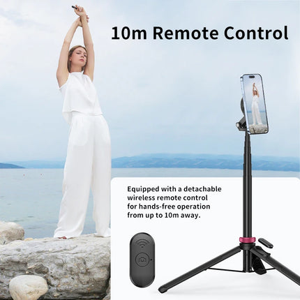 Ulanzi MT-84 Smartphone Tripod Quick Release Magnetic Support Magsafe Case Phone Come With Bluetooth Controler For iPhone 15  14