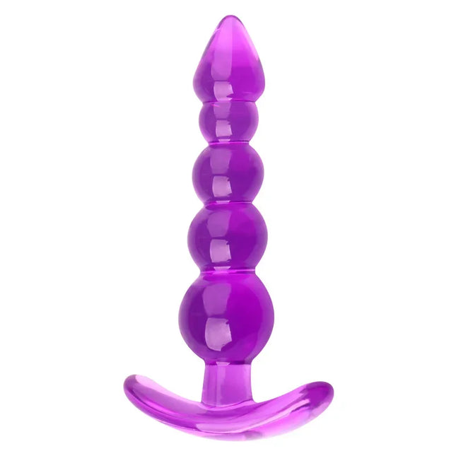 Soft Silicone Anal Plugs Anal Beads Dildo Butt Plug Prostate Massager Unisex Sexy Stopper Adult Sex Toy for Men Women Adult Games