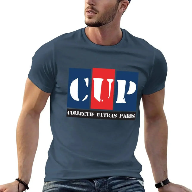 Ultras Paris Collective T-shirt Short sleeve tee quick-drying boys animal print black t-shirts for men