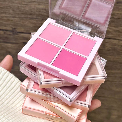 DIKALUA Korean low-saturation Blush paste, pink, tender, swelling and contracting color, pure and elegant blush palette