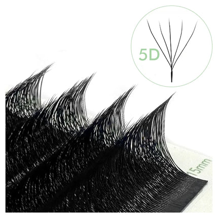 3D 4D 5D 6D W Shaped Clover Eyelash Extensions NATUHANA Premade Russian Volume Fan Soft Natural Mink False Lashes Makeup Tools