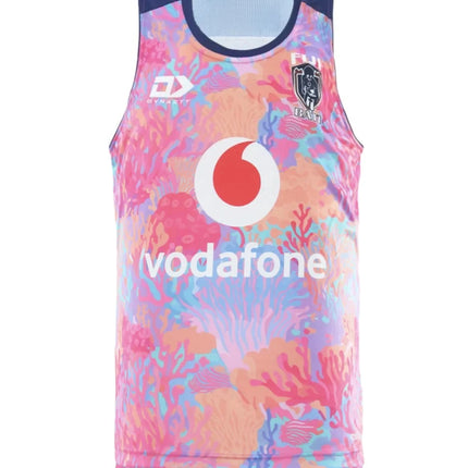 Fiji Rugby Training Vest - Quick-Dry Sports Tank Top / Maillot d'entraînement rugby Fiji - Débardeur sport séchage rapide