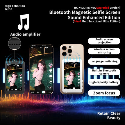High-Definition Projection  Experience crystal-clear self-shooting with our high-definition projection device