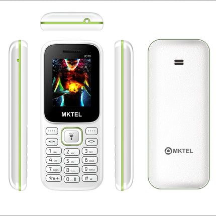 B310 1.77 Inch Dual SIM Feature Phone SC6531E Bluetooth FM Radio MP3 Torch 800mAh Battery Unlocked Basic Mobile Phone