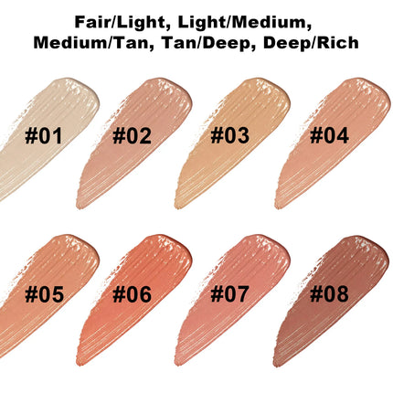 Handaiyan Hose Concealer with Sponge Brush HeadConcealer Liquid ConcealerCover up blemishes on face