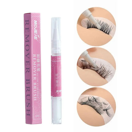 1/2/3/4/5pcs Eyelash Extensions Glue Remover Pen Non-irritating Quick Drying Adhesive Transparent Gel Remover Pen