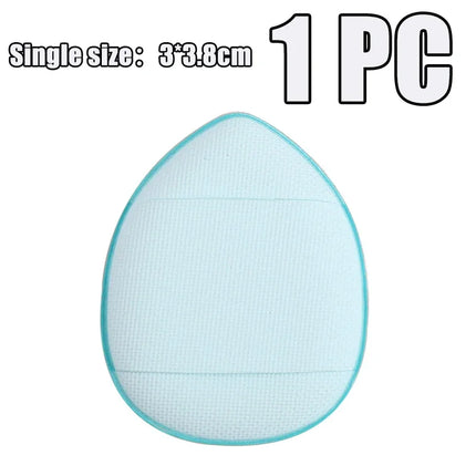 150pcs Mini Finger Puff Foundation Small Air Cushion Powder Sponge Face Concealer BB CC Cream Cosmetic Applicator Makeup Tools