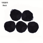 black 100pcs