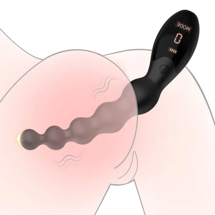 Anal Plug Gay Men Women Anal Beads Butt Plug Stimulator Masturbation Penetration Anal Vagina Vibration Adults Anal Dildo Toys