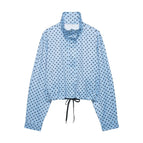 Blue Dot Top / L