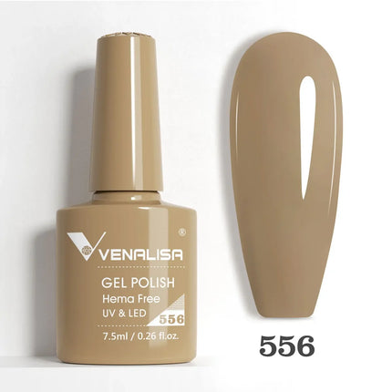 7.5ml Venalisa TPO FREE HEMA FREE Gorgeous Color Nail Gel Polish Long Wear Soak Off UV LED Gel Varnish Nail Manicure Gel Varnish