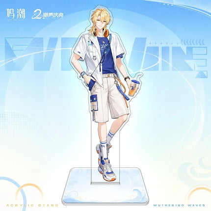 Wuthering Waves 2nd Anniversary Celebration Acrylic Stand Aemeath Denia LUUK HERSSEN Hiyuki Figure Stand Keychain Badge for Fans
