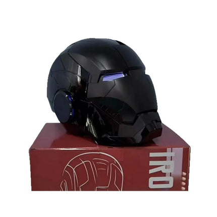 Marvel Iron Man 1:1 Scale MK50 MK5 MK17 Helmet with Voice Control And Light-Up Eyes Adult Wearable Collectible Model Toy Xmas