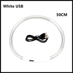 White USB 50CM / L Neck 41-52  cm / China Mainland