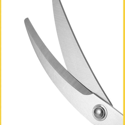 Stainless Steel Grill Shear Multifunctional Barbecue Scissors Food Vegetable Meat Scissor Kitchen Gadget Peferct for BBQ Camping