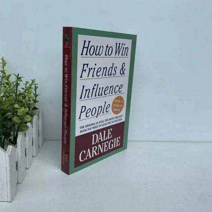 How To Win Friends & Influence People By Dale Carnegie Interpersonal Communication Skill Reading Book for Adult