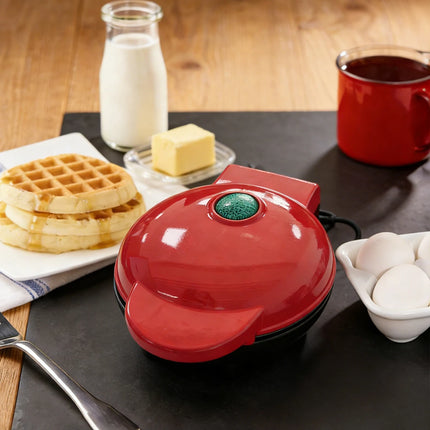 Sandwich Cake Baking Tray, Household Breakfast Electric Baking Pan, Fully Automatic Multifunctional Mini Waffle Biscuit Machine