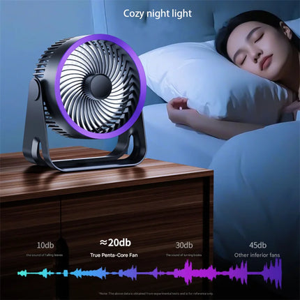 4000mah Electric Fan Rechargeable table Circulator Wireless Portable Quiet Ventilator Desktop Wall Ceiling Fan Air Cooler