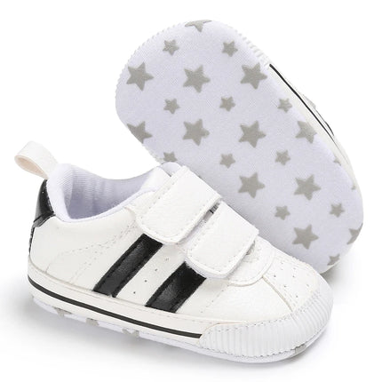 Spring and Autumn Style Baby Walking Shoes Baby White Shoes Casual Single Shoes For Boys and Girls Anti Slip Baby Shoes
