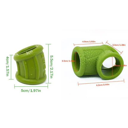 Men Ball Stretcher Ring Silicone Stretchy Time Delay Enhancer Comfort Fit Sensual Bedroom Moments
