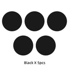 5pcs black